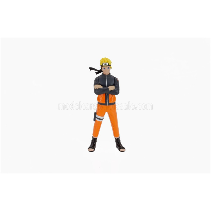 JADA HONDA S2000 2001 NARUTO LIVERY + ACTION FIGURE - ORANGE BLACK 1/24