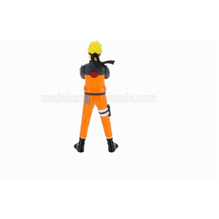 JADA HONDA S2000 2001 NARUTO LIVERY + ACTION FIGURE - ORANGE BLACK 1/24