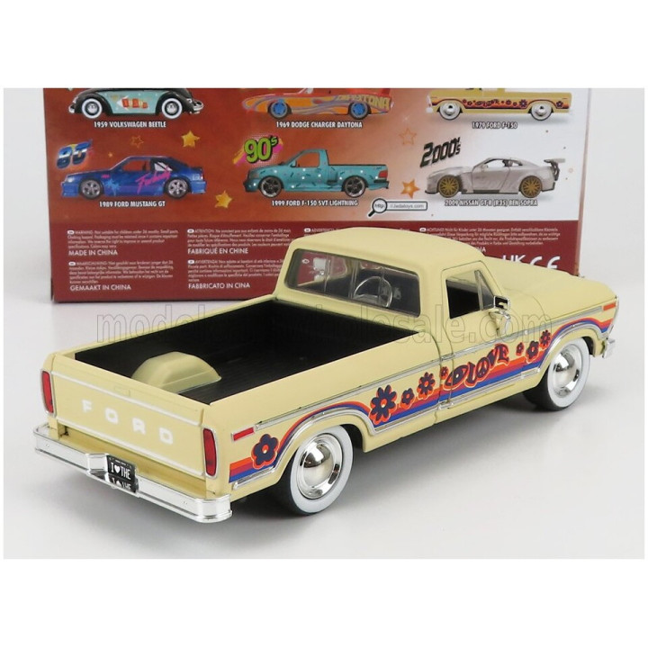 JADA FORD USA F-150 PICK-UP 1979 - I LOVE THE 70's - CREAM 1/24