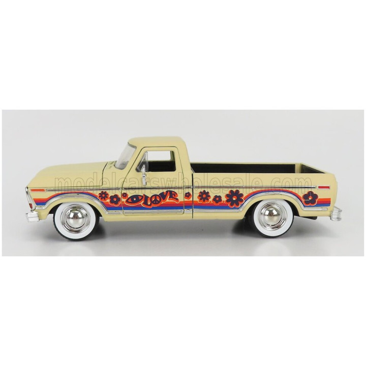 JADA FORD USA F-150 PICK-UP 1979 - I LOVE THE 70's - CREAM 1/24