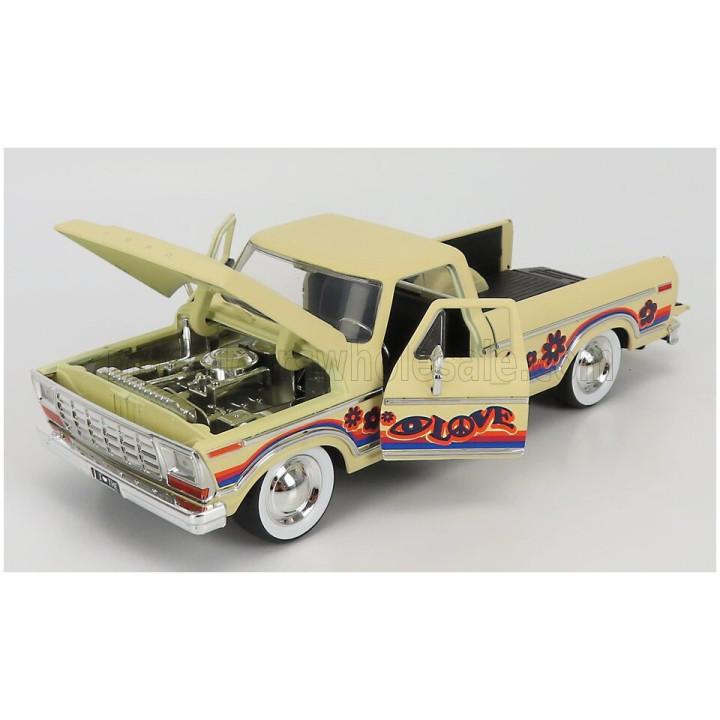 JADA FORD USA F-150 PICK-UP 1979 - I LOVE THE 70's - CREAM 1/24