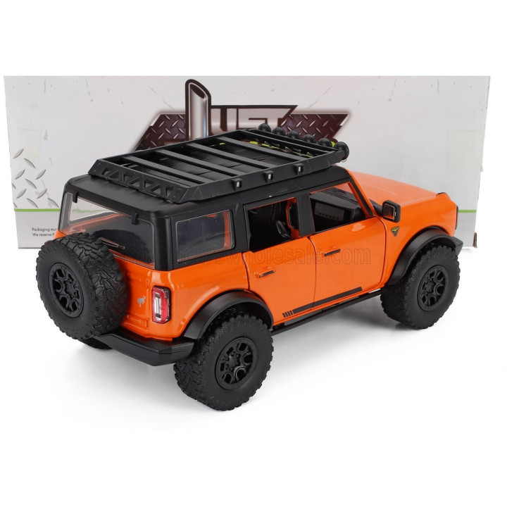 JADA FORD USA BRONCO 2021 - ORANGE BLACK 1/24
