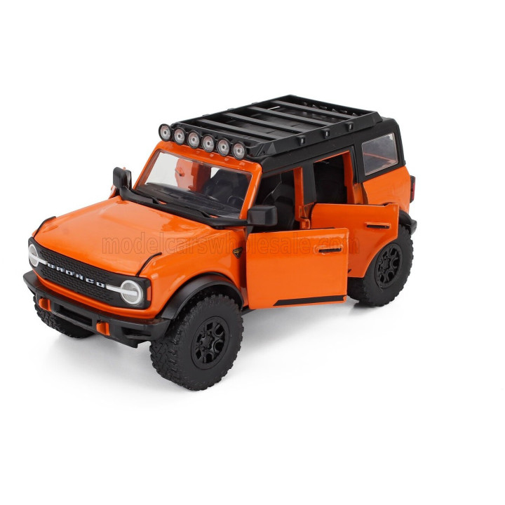 JADA FORD USA BRONCO 2021 - ORANGE BLACK 1/24