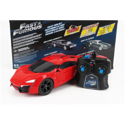 JADA LYKAN DOM'S HYPERSPORT - FAST & FURIOUS 7 2015 - RED 1/16