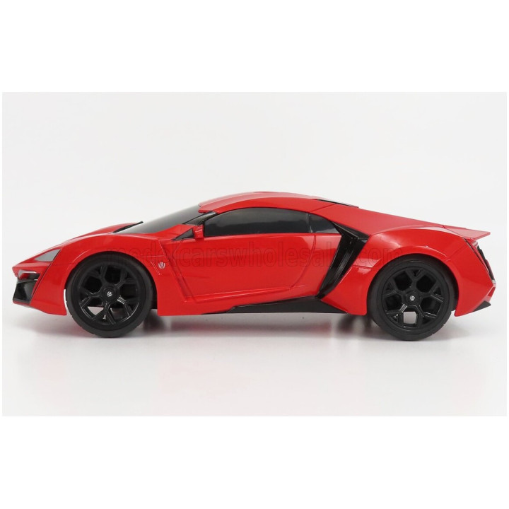 JADA LYKAN DOM'S HYPERSPORT - FAST & FURIOUS 7 2015 - RED 1/16