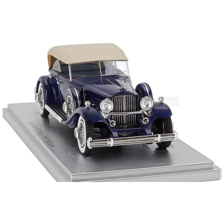 KESS MODEL PACKARD 904 CUSTOM DIETRICH DUEL COWL SPORT PHEATON CLOSED 1932 - BLUE BEIGE 1/43