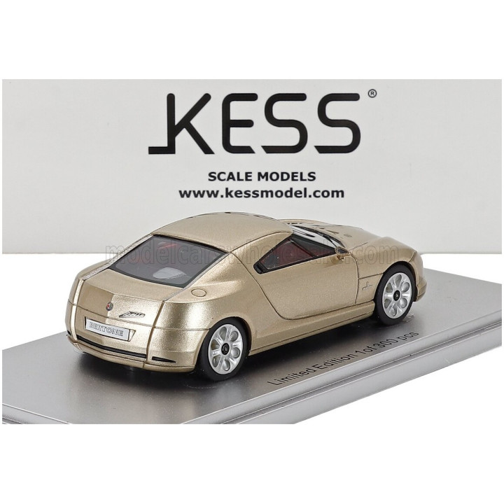KESS MODEL ALFA ROMEO BERTONE BELLA CONCEPT CAR 1999 - GOLD MET 1/43