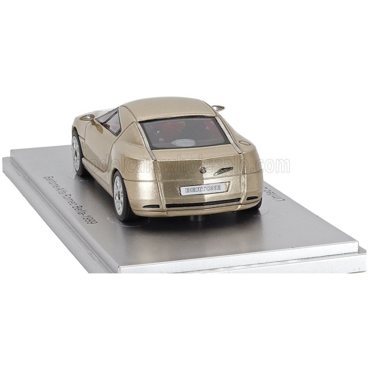 KESS MODEL ALFA ROMEO BERTONE BELLA CONCEPT CAR 1999 - GOLD MET 1/43