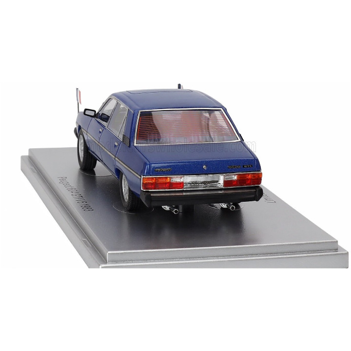 KESS MODEL PEUGEOT 604 GTi V6 MINISTERIALE 1983 - BLUE 1/43