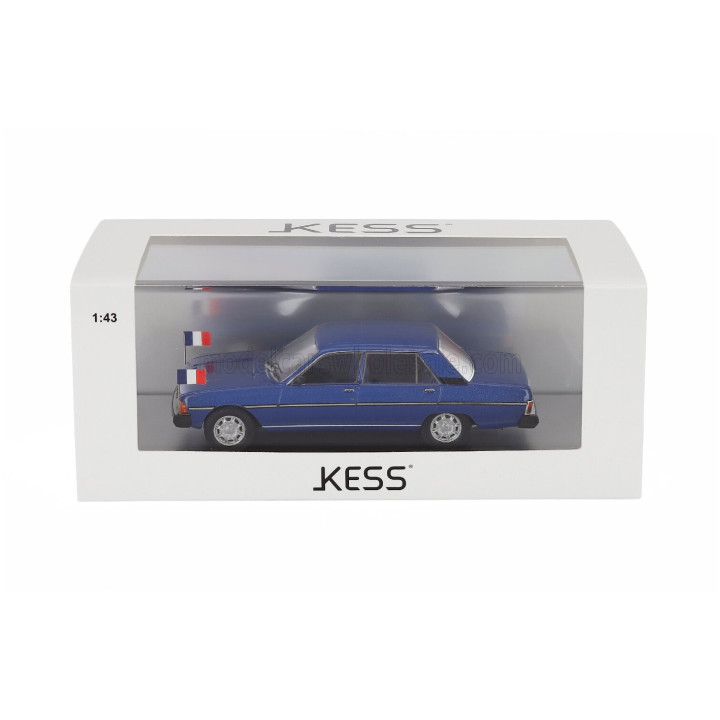KESS MODEL PEUGEOT 604 GTi V6 MINISTERIALE 1983 - BLUE 1/43