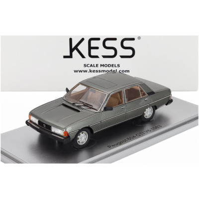 KESS MODEL PEUGEOT 604 GTi V6 1983 - GREY MET 1/43