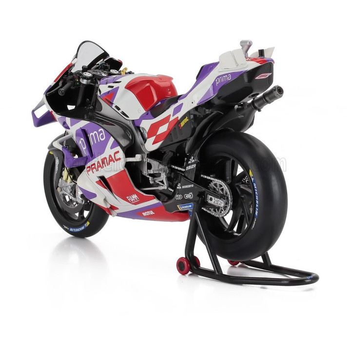 KILOWORKS DUCATI DESMOSEDICI GP23 TEAM PRIMA PRAMAC RACING N 89 MOTOGP SEASON 2023 JORGE MARTIN - PURPLE RED WHITE 1/12