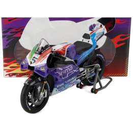 KILOWORKS DUCATI DESMOSEDICI GP23 TEAM PRIMA PRAMAC RACING N 5 MOTOGP ITALY GP 2023 JOHANN ZARCO - PURPLE BLUE 1/12