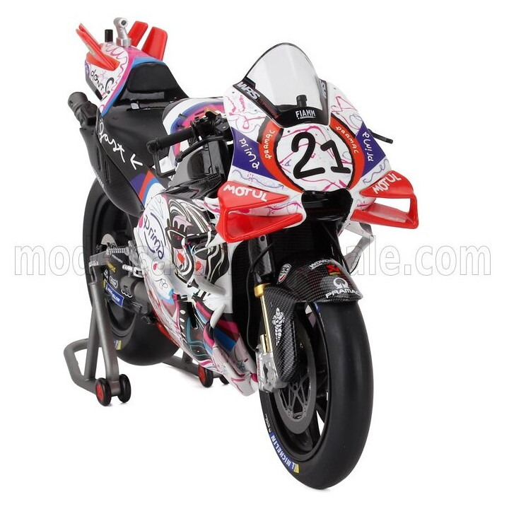 KILOWORKS DUCATI DESMOSEDICI GP24 TEAM PRAMAC RACING N 21 MOTOGP BARCELONA CATALUNYA SPAIN GP 2024 FRANCO MORBIDELLI - LIGHT