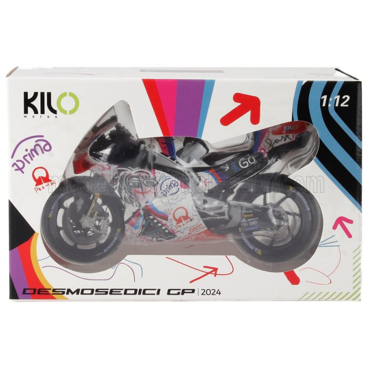 KILOWORKS DUCATI DESMOSEDICI GP24 TEAM PRAMAC RACING N 21 MOTOGP BARCELONA CATALUNYA SPAIN GP 2024 FRANCO MORBIDELLI - LIGHT