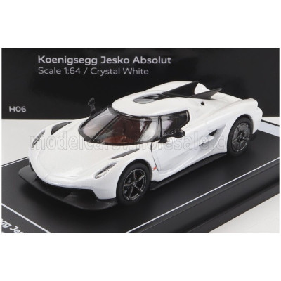 KINSMART KOENIGSEGG JESKO 2021 - WHITE 1/64