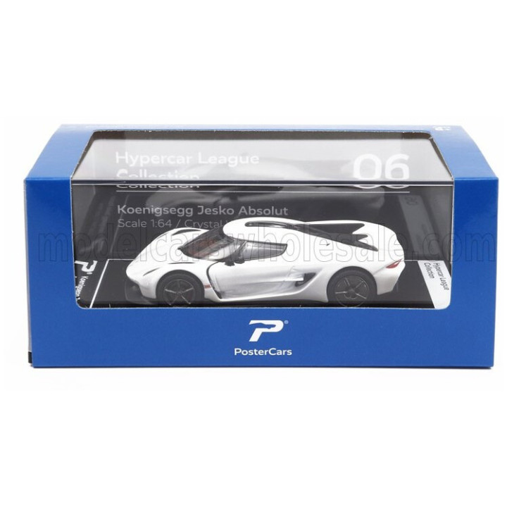 KINSMART KOENIGSEGG JESKO 2021 - WHITE 1/64
