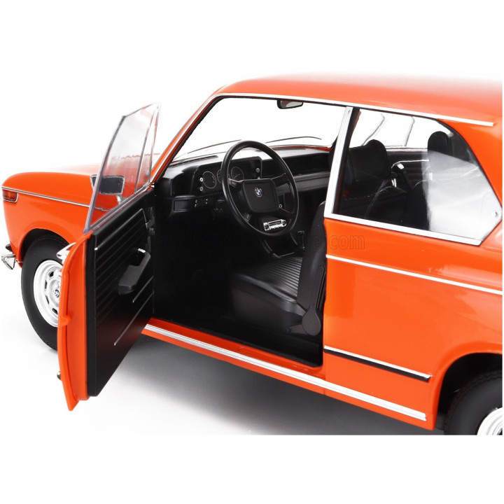 KK SCALE BMW 1602 2-SERIES 1974 - ORANGE 1/12