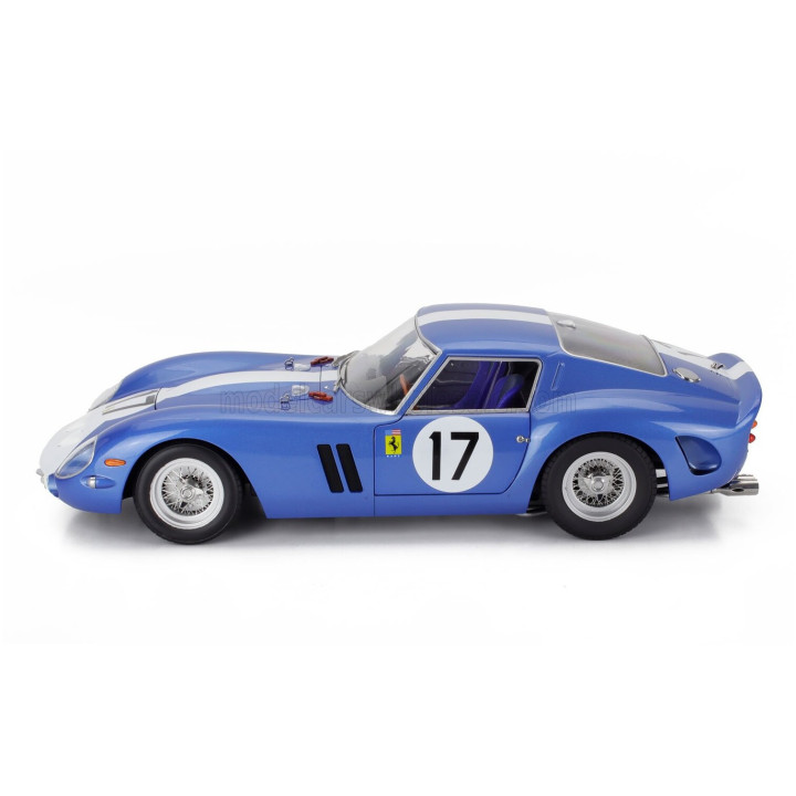 KK SCALE FERRARI 250 GTO 3.0L V12 TEAM N.A.R.T. NORTH AMERICAN RACING N 17 24h LE MANS 1962 BOB GROSSMAN - GLENN ROBERTS
