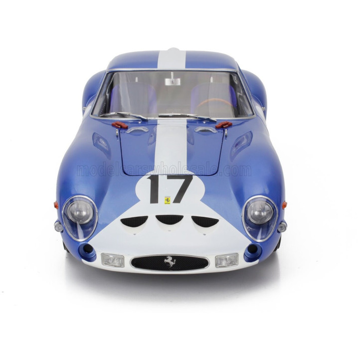 KK SCALE FERRARI 250 GTO 3.0L V12 TEAM N.A.R.T. NORTH AMERICAN RACING N 17 24h LE MANS 1962 BOB GROSSMAN - GLENN ROBERTS