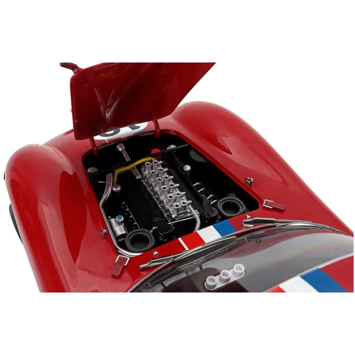 KK SCALE FERRARI 250 GTO 3.0L V12 COUPE TEAM PIERRE NOBLET N 19 2nd 24h LE MANS 1962 JEAN GUICHET - PIERRE NOBLET - RED WHITE