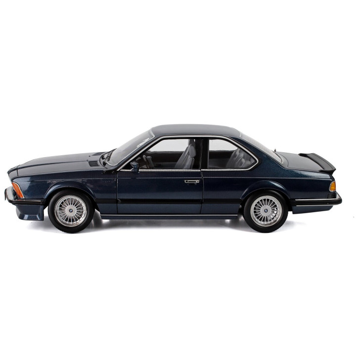KK SCALE BMW 6-SERIES M635 CSI (E24) COUPE 1987 - CERCHI ALPINA - ALPINA RIMS - BLUE MET 1/12