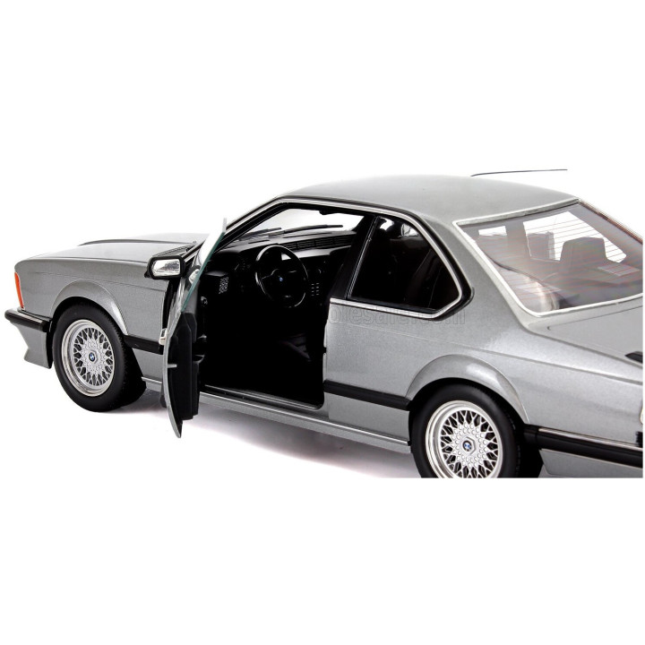 KK SCALE BMW 6-SERIES M635 CSI (E24) COUPE 1987 - GREY MET 1/12