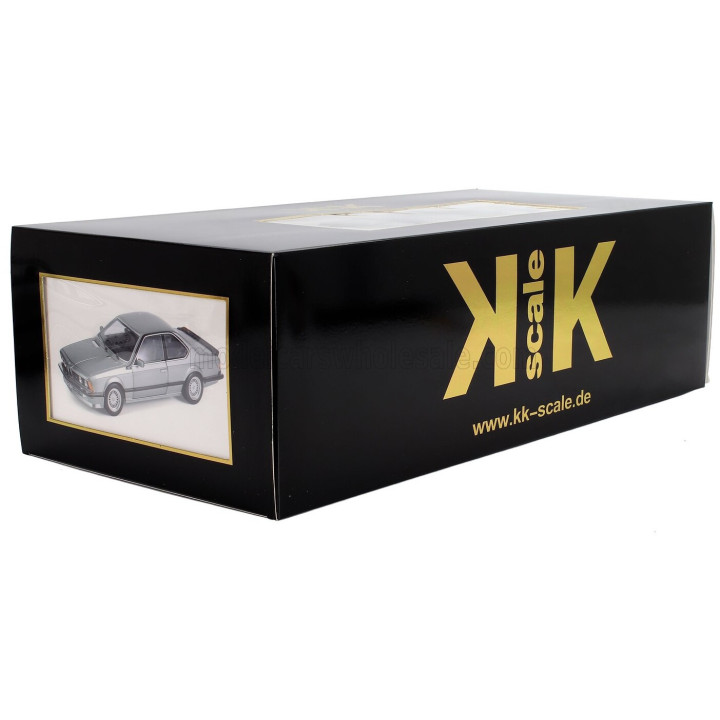 KK SCALE BMW 6-SERIES M635 CSI (E24) COUPE 1987 - GREY MET 1/12