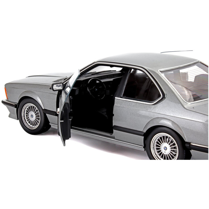 KK SCALE BMW 6-SERIES M635 CSI (E24) COUPE 1987 - CERCHI ALPINA - ALPINA RIMS - GREY MET 1/12