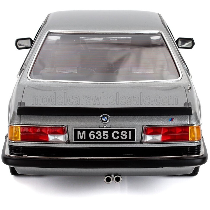 KK SCALE BMW 6-SERIES M635 CSI (E24) COUPE 1987 - CERCHI ALPINA - ALPINA RIMS - GREY MET 1/12