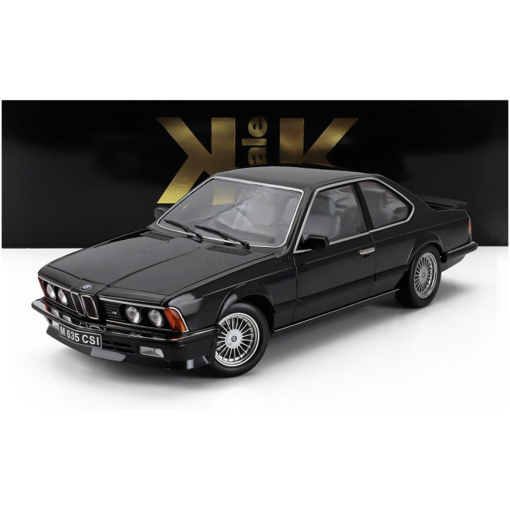 KK SCALE BMW 6-SERIES M635 CSI (E24) COUPE 1987 - CERCHI ALPINA - ALPINA RIMS - BLACK 1/12