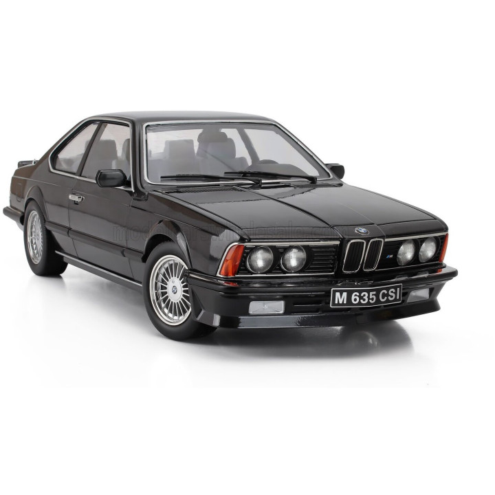 KK SCALE BMW 6-SERIES M635 CSI (E24) COUPE 1987 - CERCHI ALPINA - ALPINA RIMS - BLACK 1/12