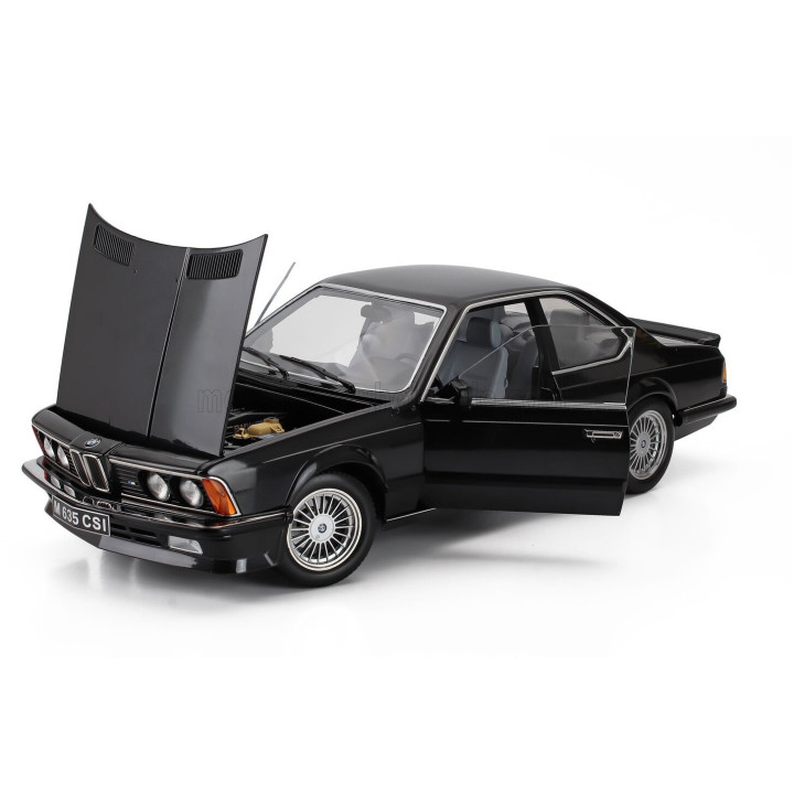 KK SCALE BMW 6-SERIES M635 CSI (E24) COUPE 1987 - CERCHI ALPINA - ALPINA RIMS - BLACK 1/12