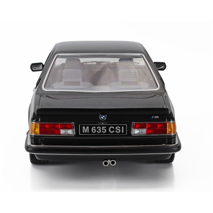 KK SCALE BMW 6-SERIES M635 CSI (E24) COUPE 1987 - CERCHI ALPINA - ALPINA RIMS - BLACK 1/12