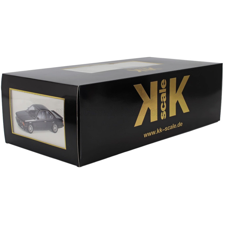 KK SCALE BMW 6-SERIES M635 CSI (E24) COUPE 1987 - CERCHI ALPINA - ALPINA RIMS - BLACK 1/12