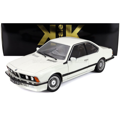 KK SCALE BMW 6-SERIES M635 CSI (E24) COUPE 1987 - CERCHI ALPINA - ALPINA RIMS - WHITE 1/12