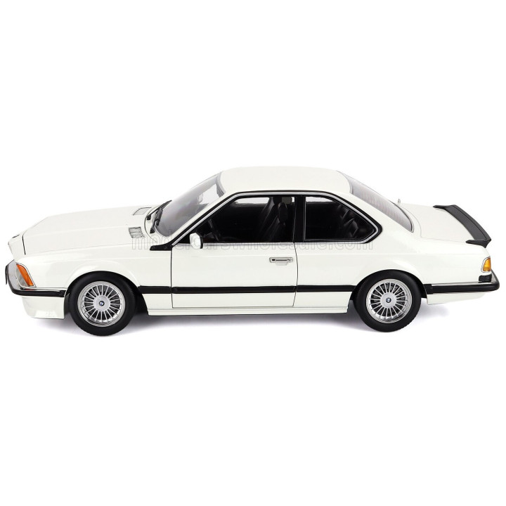 KK SCALE BMW 6-SERIES M635 CSI (E24) COUPE 1987 - CERCHI ALPINA - ALPINA RIMS - WHITE 1/12