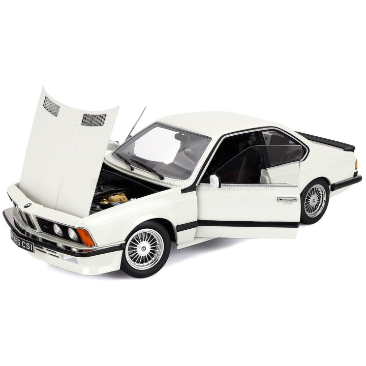 KK SCALE BMW 6-SERIES M635 CSI (E24) COUPE 1987 - CERCHI ALPINA - ALPINA RIMS - WHITE 1/12