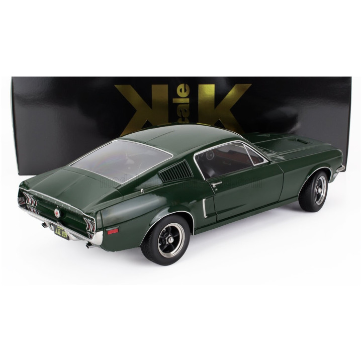 KK SCALE FORD USA MUSTANG GT FASTBACK COUPE 1968 - GREEN 1/12