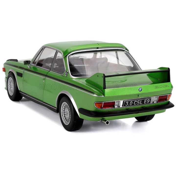 KK SCALE BMW 3.0 CSL E9 COUPE 1973 - GREEN MET 1/12