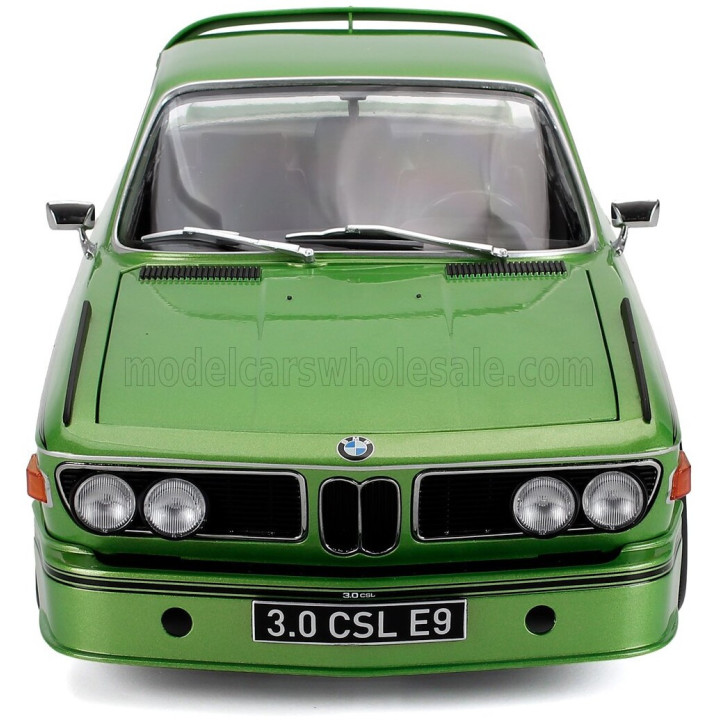 KK SCALE BMW 3.0 CSL E9 COUPE 1973 - GREEN MET 1/12