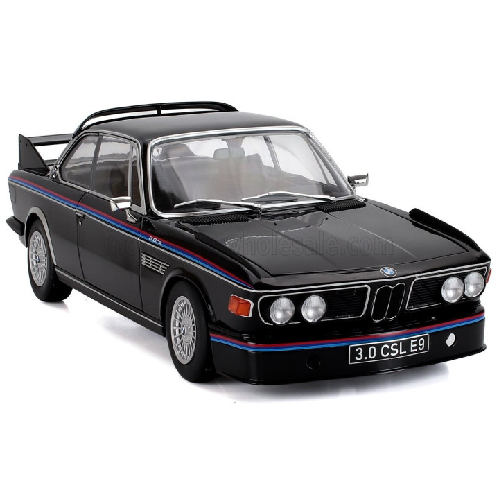 KK SCALE BMW 3.0 CSL E9 COUPE 1973 - BLACK 1/12