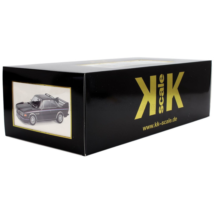 KK SCALE BMW 3.0 CSL E9 COUPE 1973 - BLACK 1/12