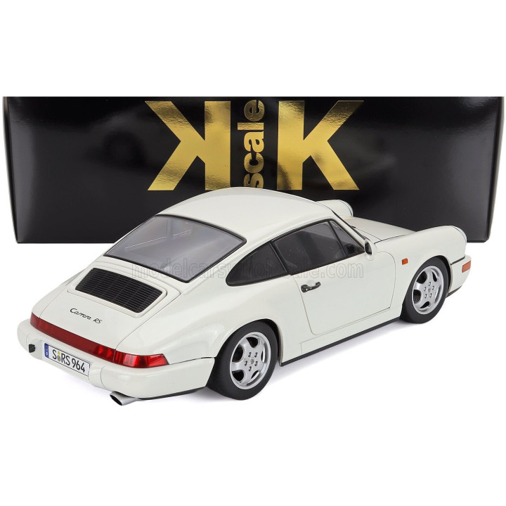 KK SCALE PORSCHE 911 964 RS COUPE 1992 - CERCHI CUP - CUP RIMS - WHITE 1/12