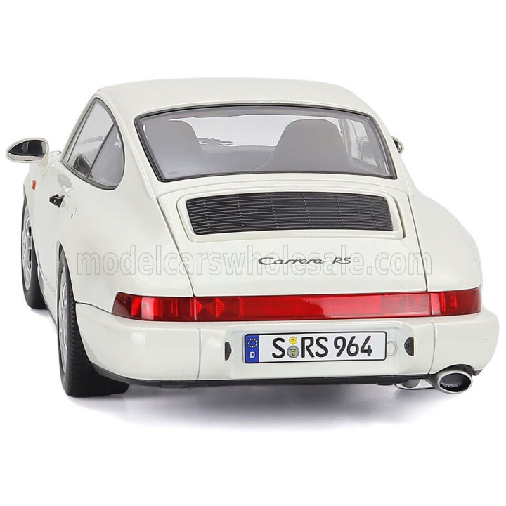 KK SCALE PORSCHE 911 964 RS COUPE 1992 - CERCHI CUP - CUP RIMS - WHITE 1/12