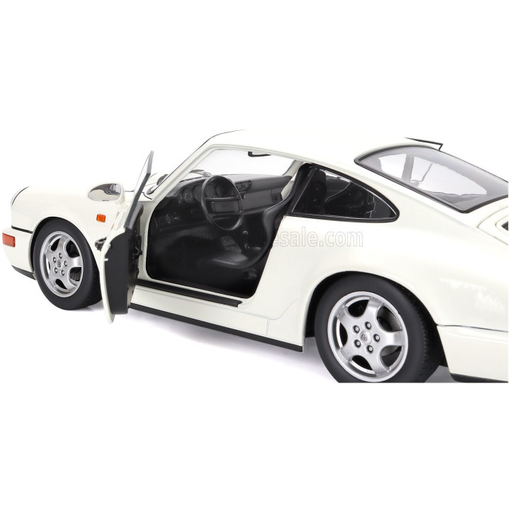KK SCALE PORSCHE 911 964 RS COUPE 1992 - CERCHI CUP - CUP RIMS - WHITE 1/12