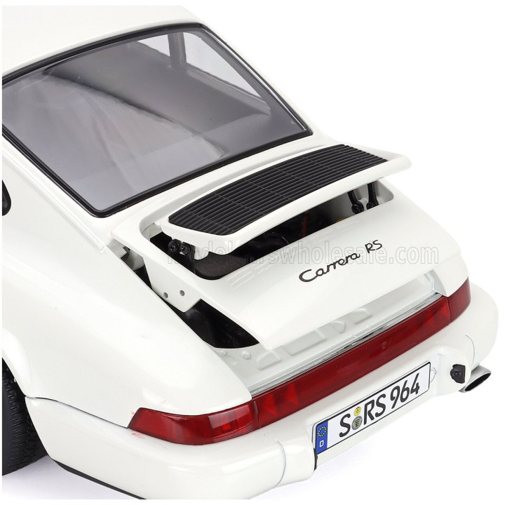 KK SCALE PORSCHE 911 964 RS COUPE 1992 - CERCHI CUP - CUP RIMS - WHITE 1/12