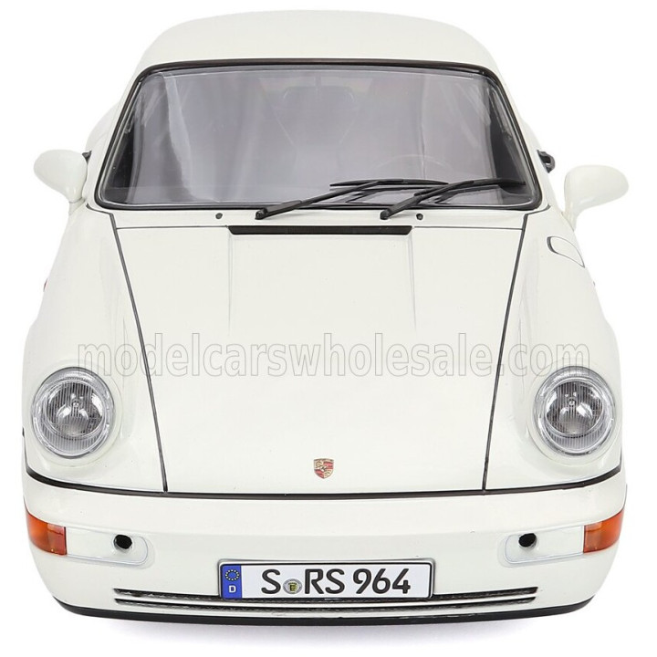 KK SCALE PORSCHE 911 964 RS COUPE 1992 - CERCHI CUP - CUP RIMS - WHITE 1/12