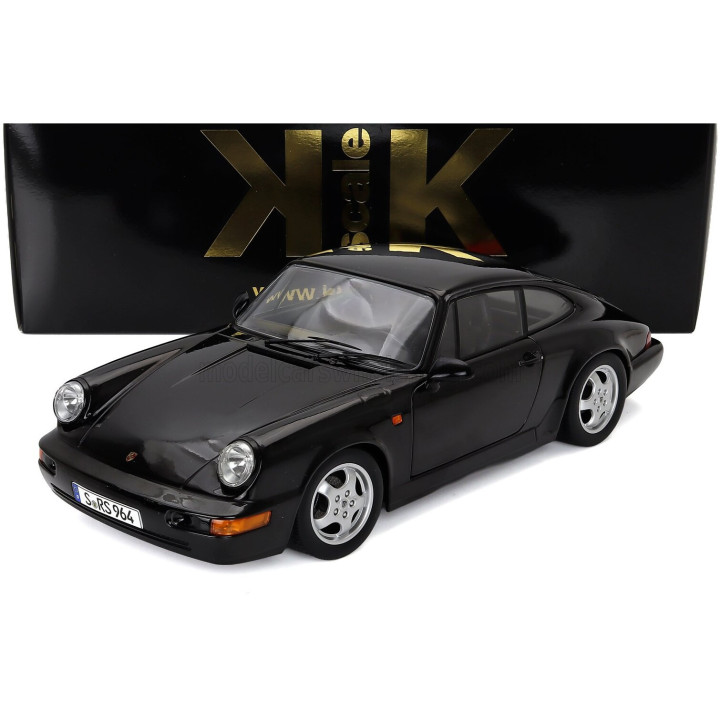 KK SCALE PORSCHE 911 964 RS COUPE 1992 - CERCHI CUP - CUP RIMS - BLACK 1/12