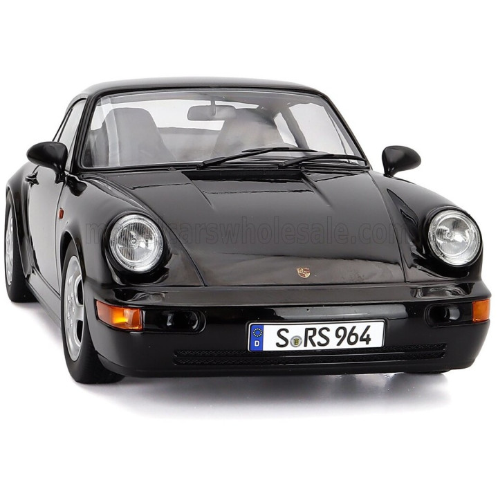 KK SCALE PORSCHE 911 964 RS COUPE 1992 - CERCHI CUP - CUP RIMS - BLACK 1/12